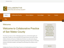 Tablet Screenshot of collaborativepracticesanmateocounty.org